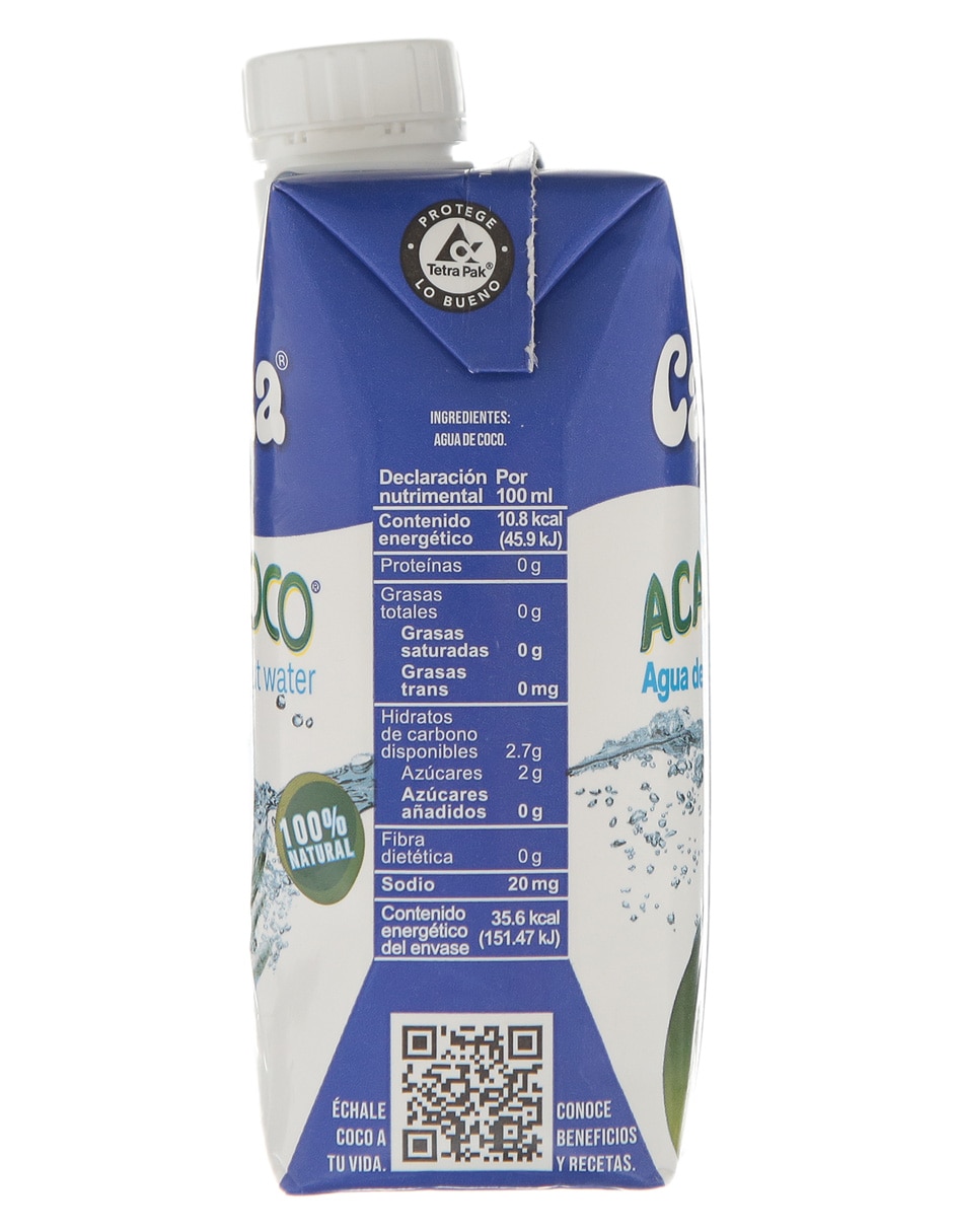 Agua natural sabor Coco 3