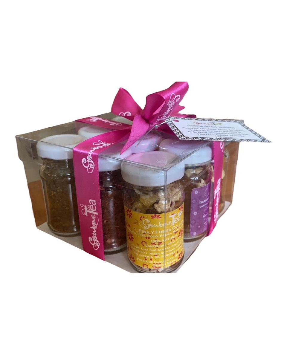 Set de té diferentes sabores flores y frutas deshidratadas Gourmet Tea 30 g 3