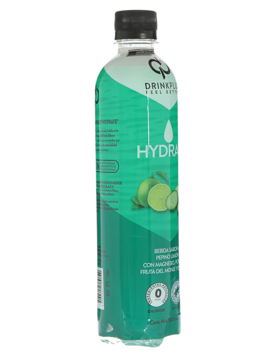 Agua infusionada sabor Pepino y limón 2