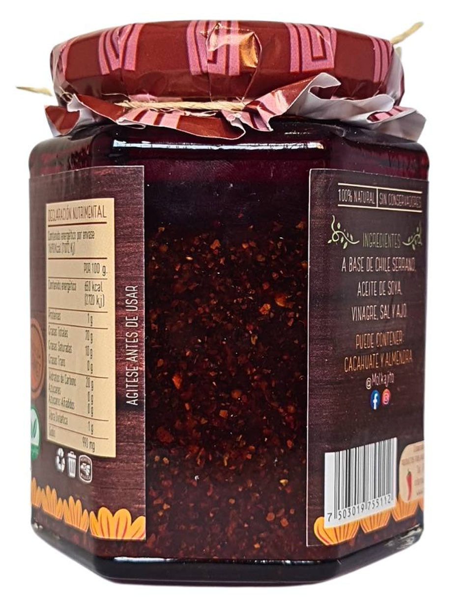 Salsa macha sabor natural 2
