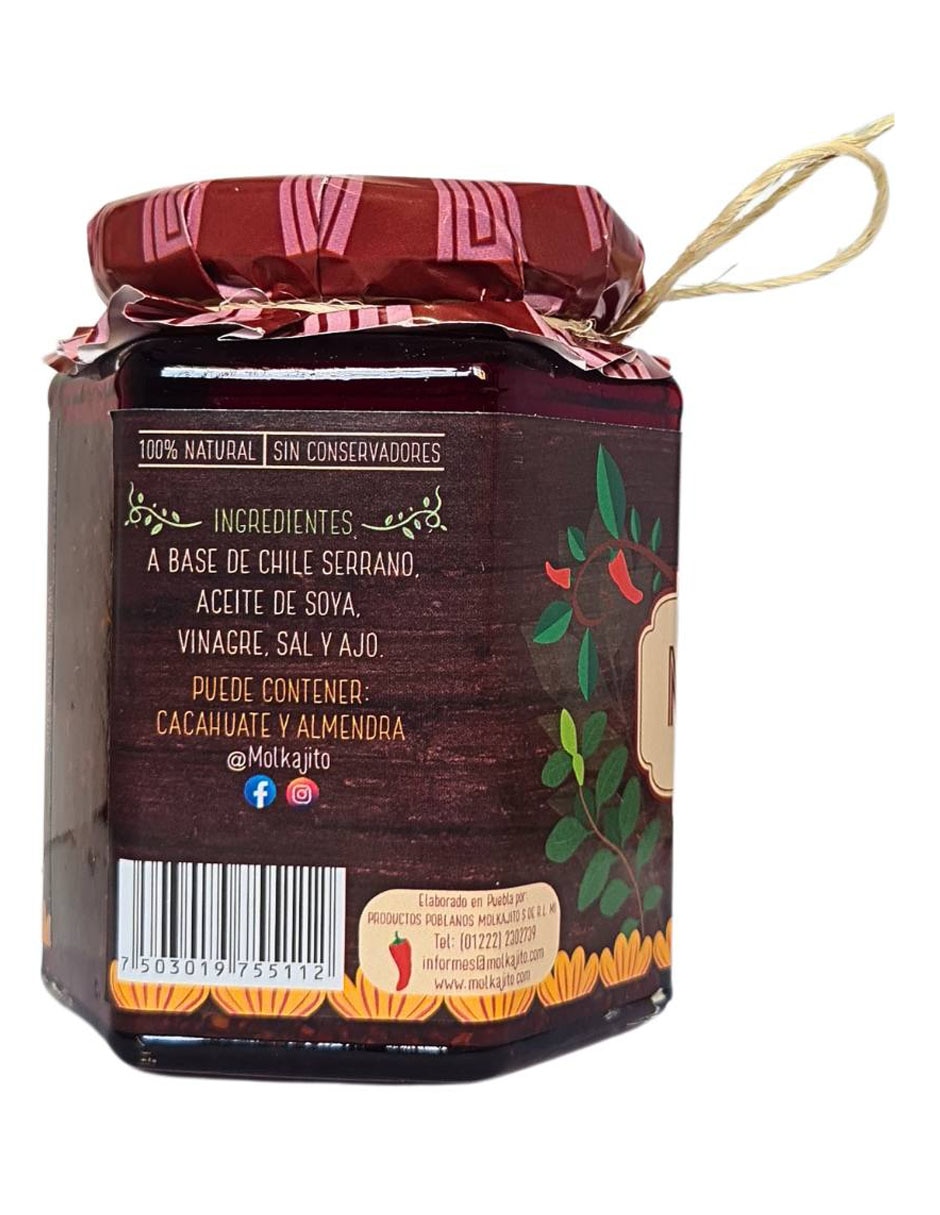 Salsa macha sabor natural 4