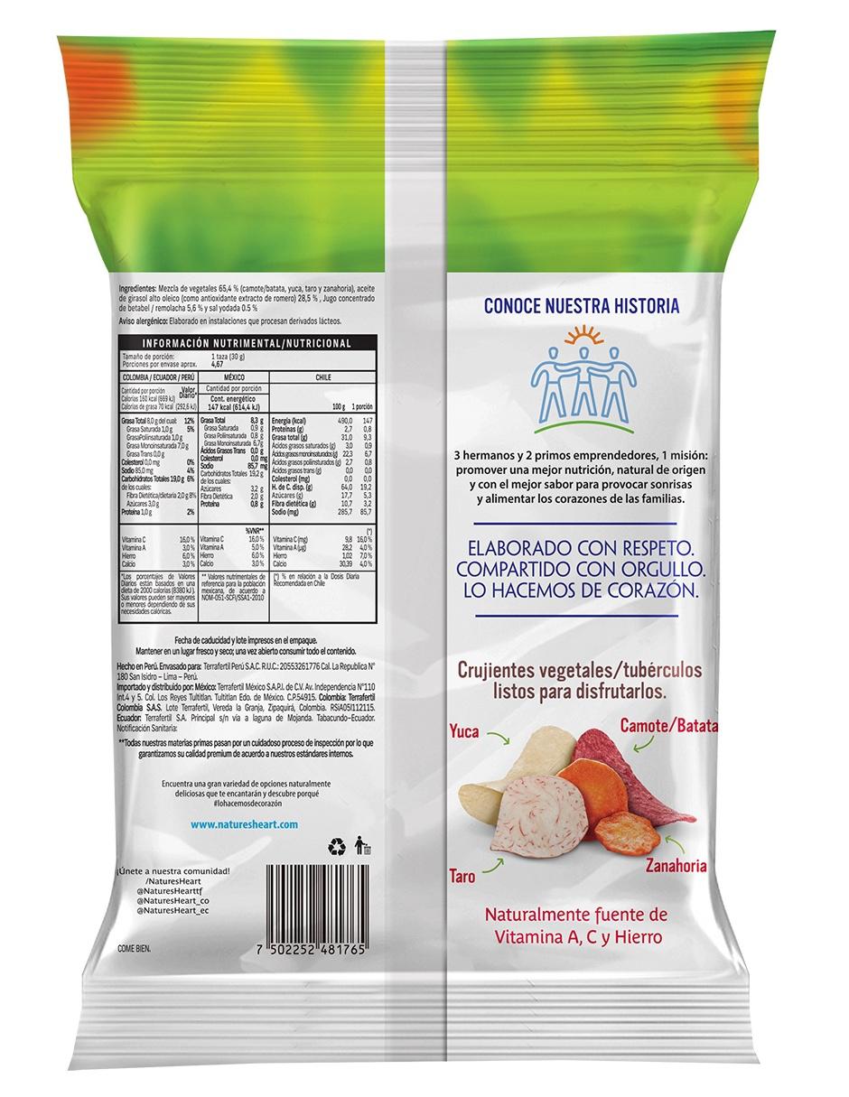 Papas veggi 142 g 2