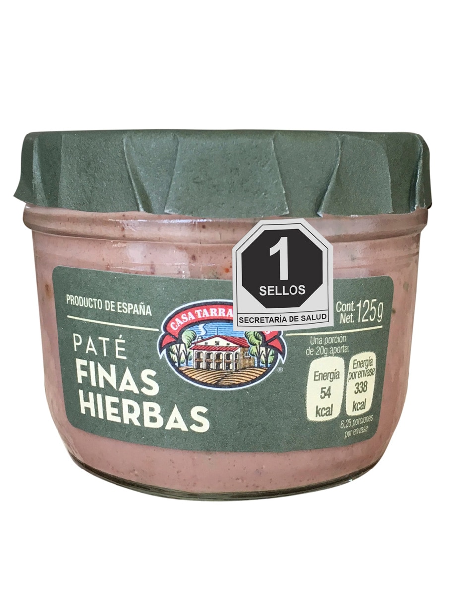 Pate finas hierbas 125 g