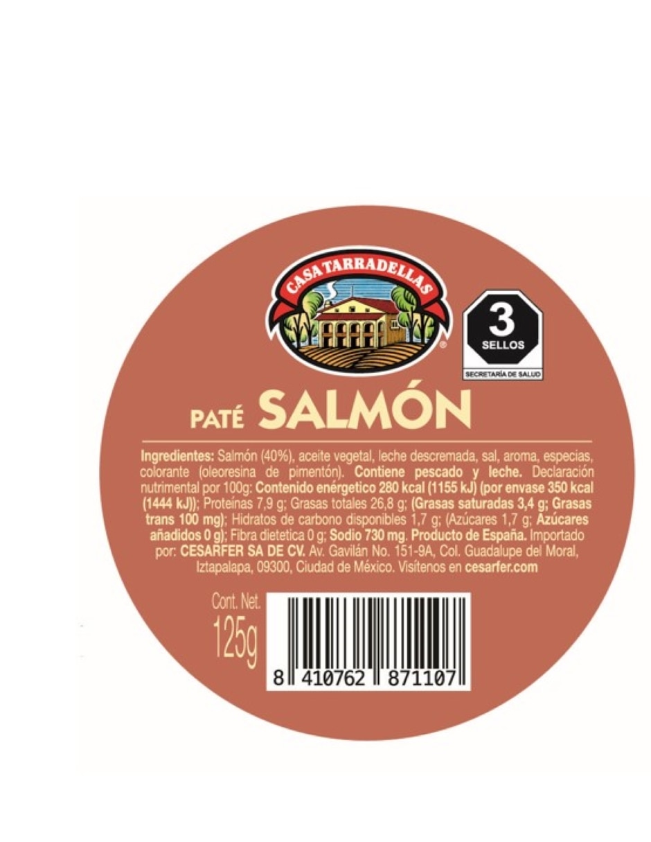 Paté Salmón 125 g 2