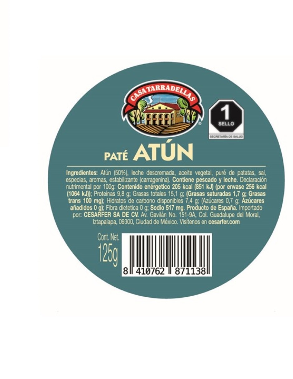 Paté de Atún 125 g 2