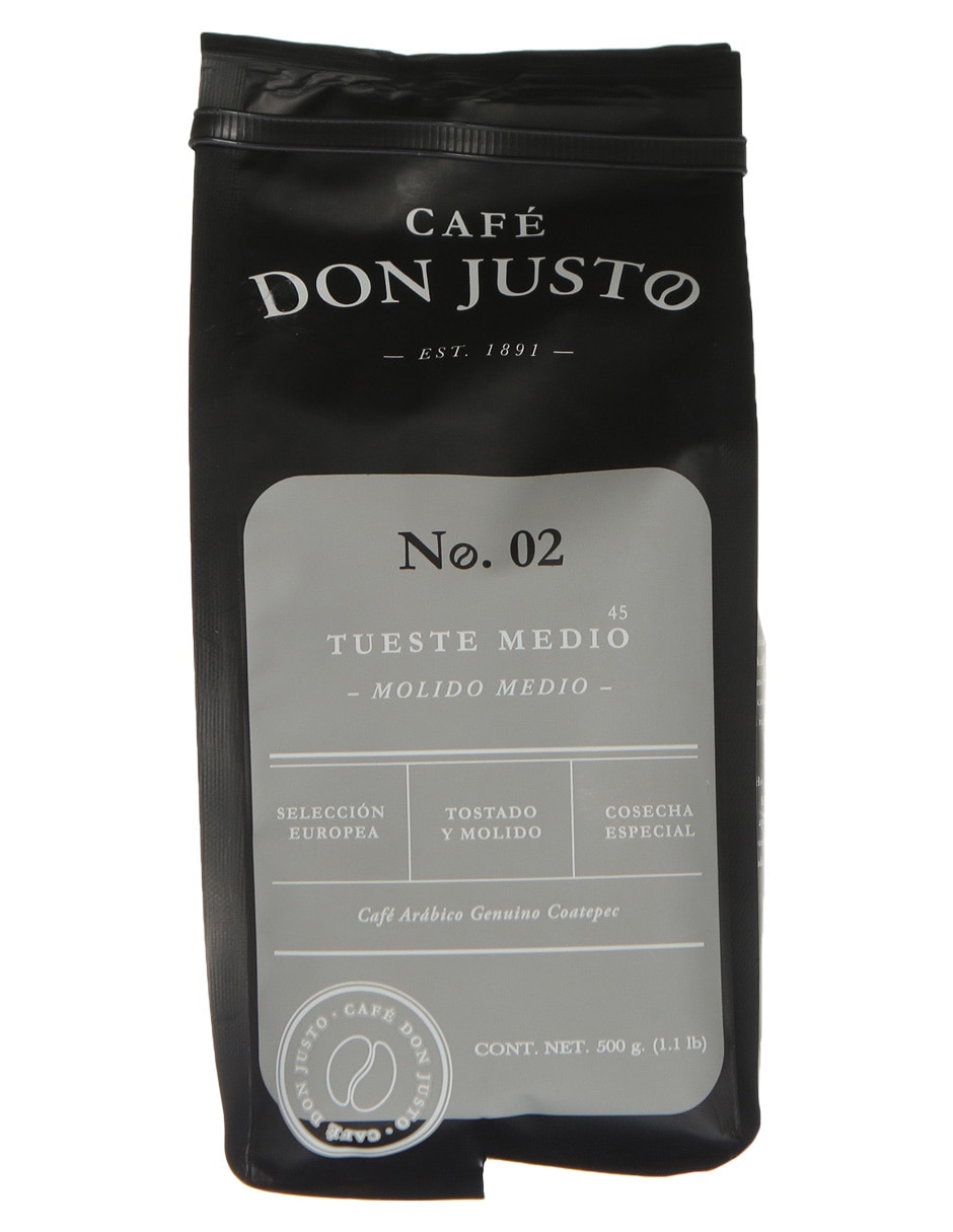 Café molido sabor natural de México No. 02 Tueste Medio 500 g