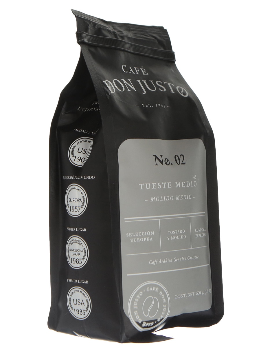 Café molido sabor natural de México No. 02 Tueste Medio 500 g 2