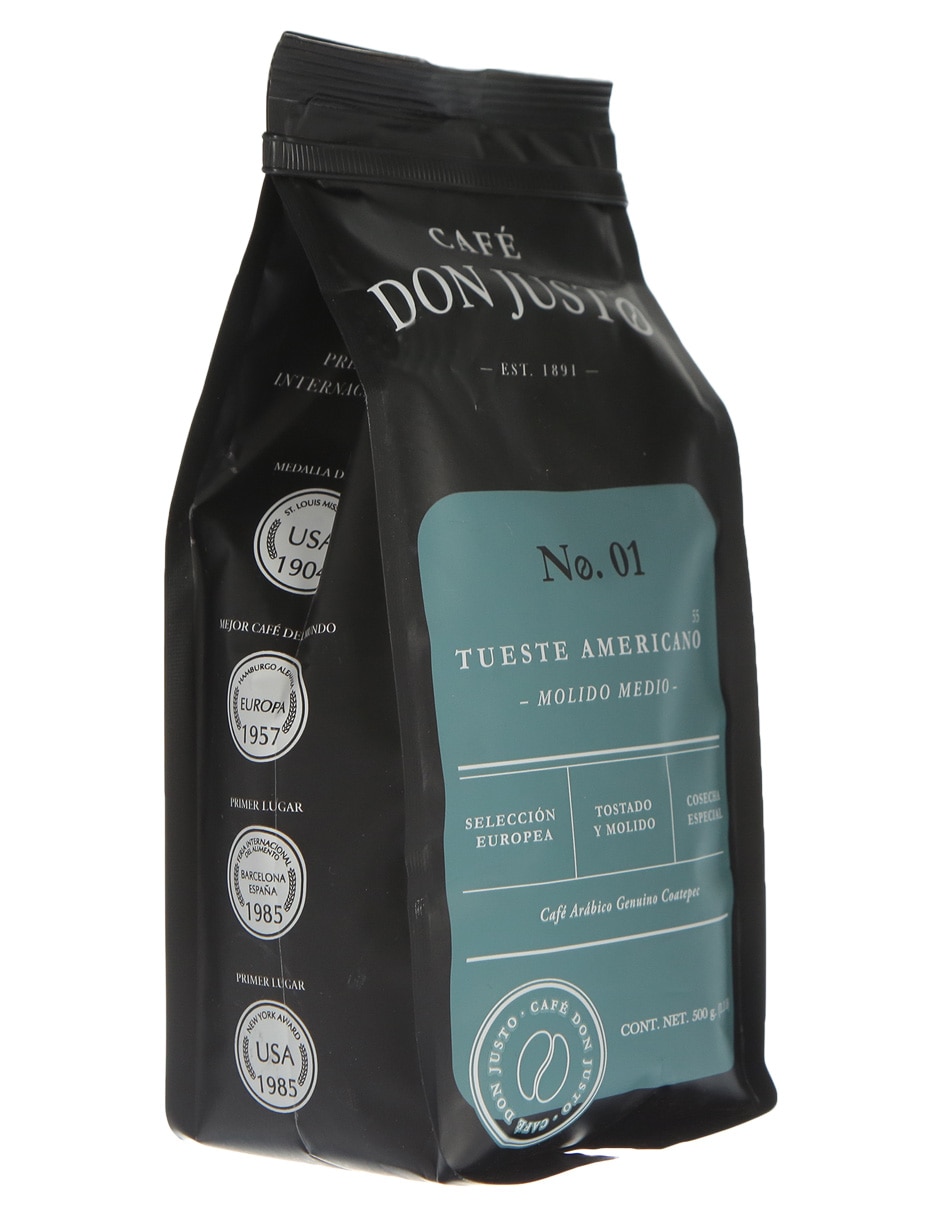 Café molido sabor natural de México No. 01 Tueste Americano 500 g 2