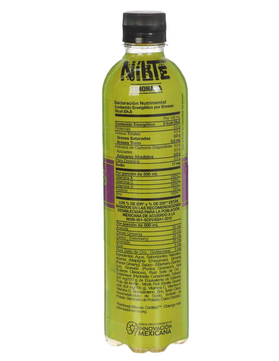 Agua tónica sabor limonada 500 ml 3