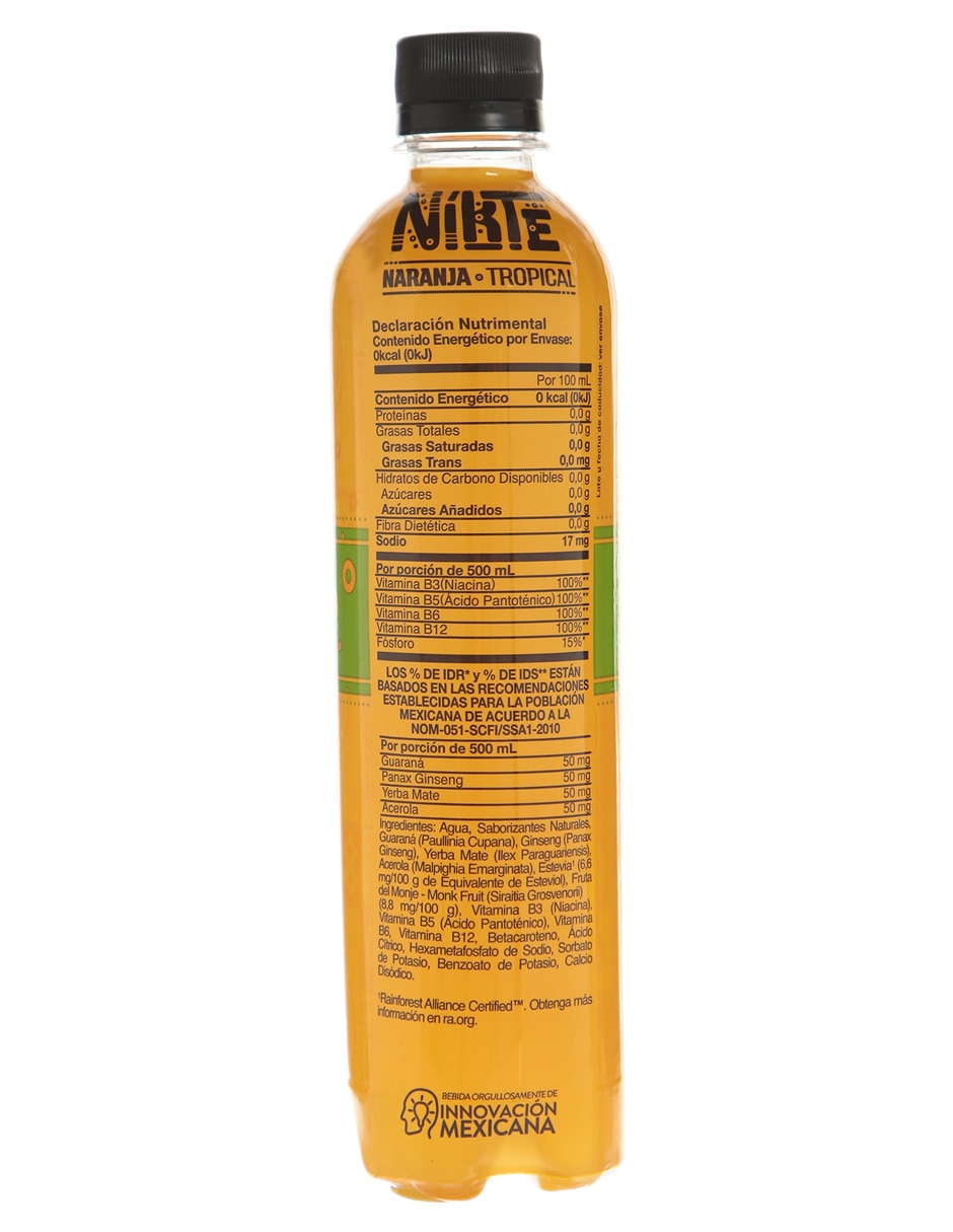 Bebida saborizada sabor naranja 500 ml 3