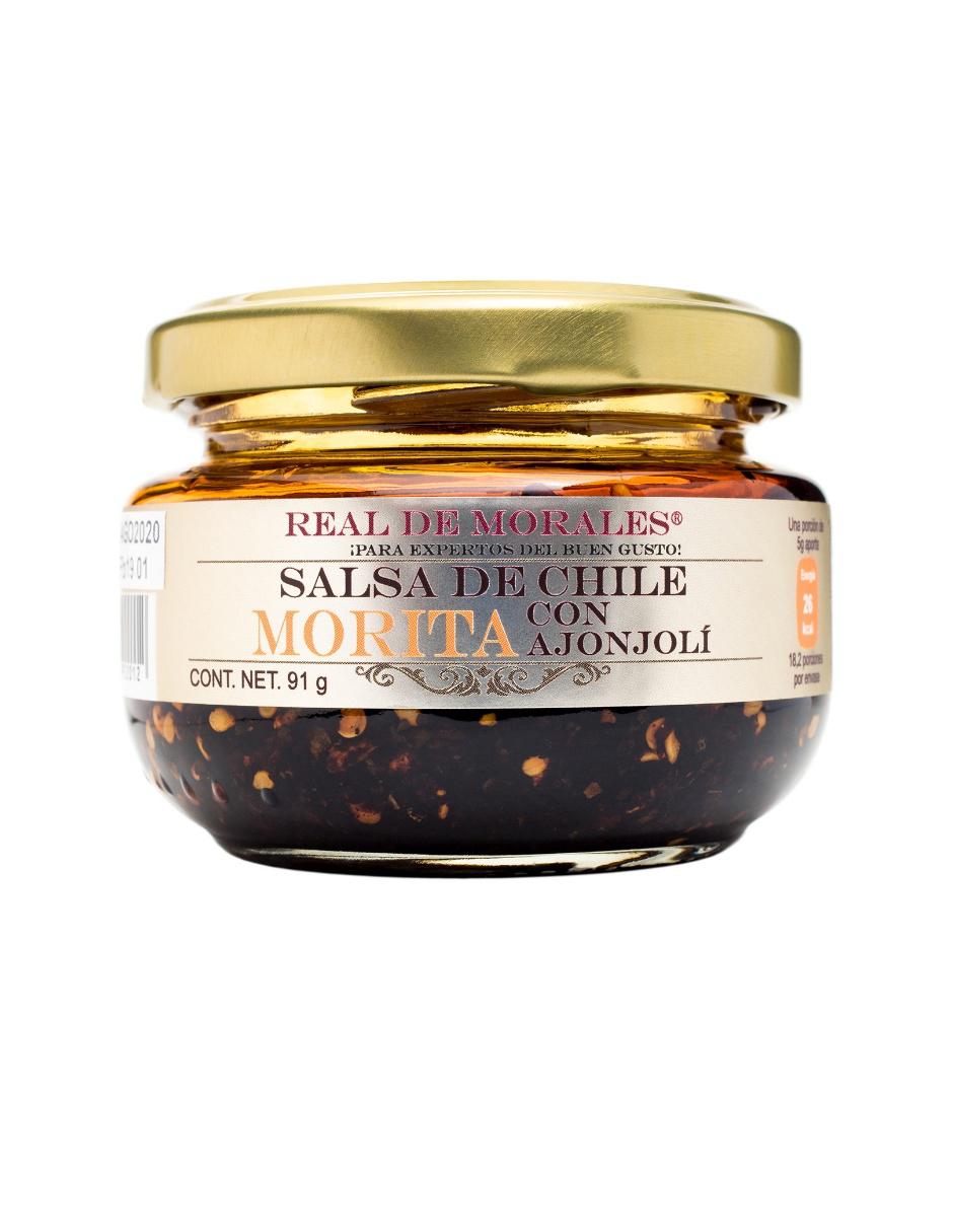 Salsa de chile morita con ajonjolí 91 g