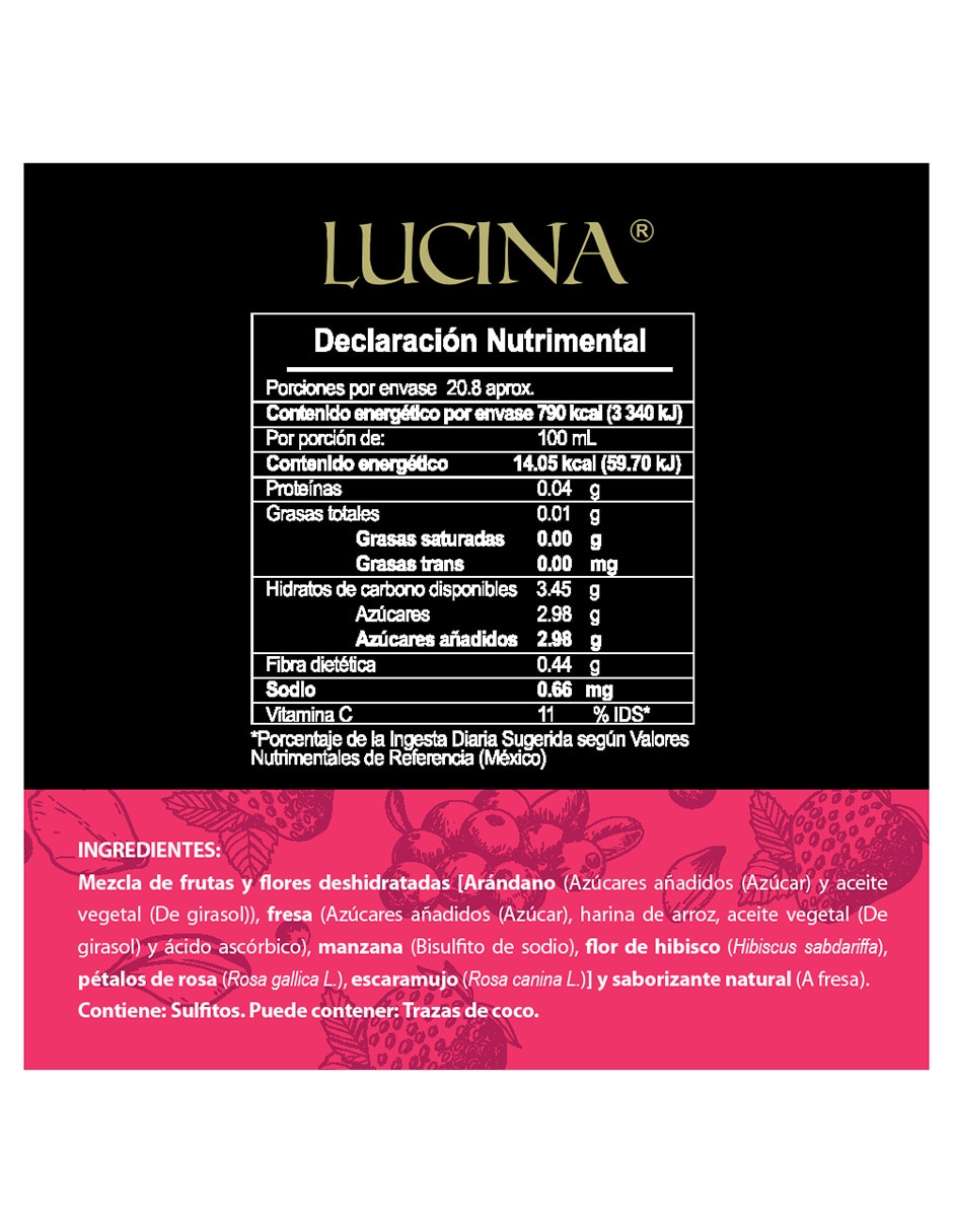 Tisana frutal 250 g Pasión y Pétalos 2