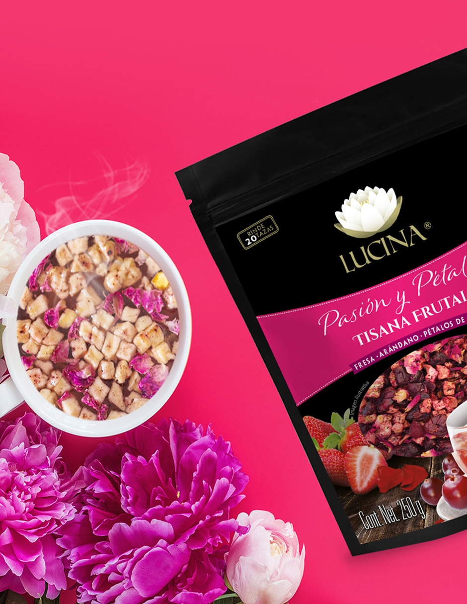 Tisana frutal 250 g Pasión y Pétalos 4