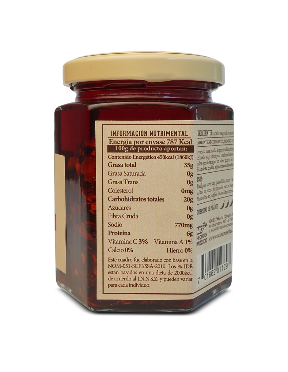 Salsa macha 175 g 2