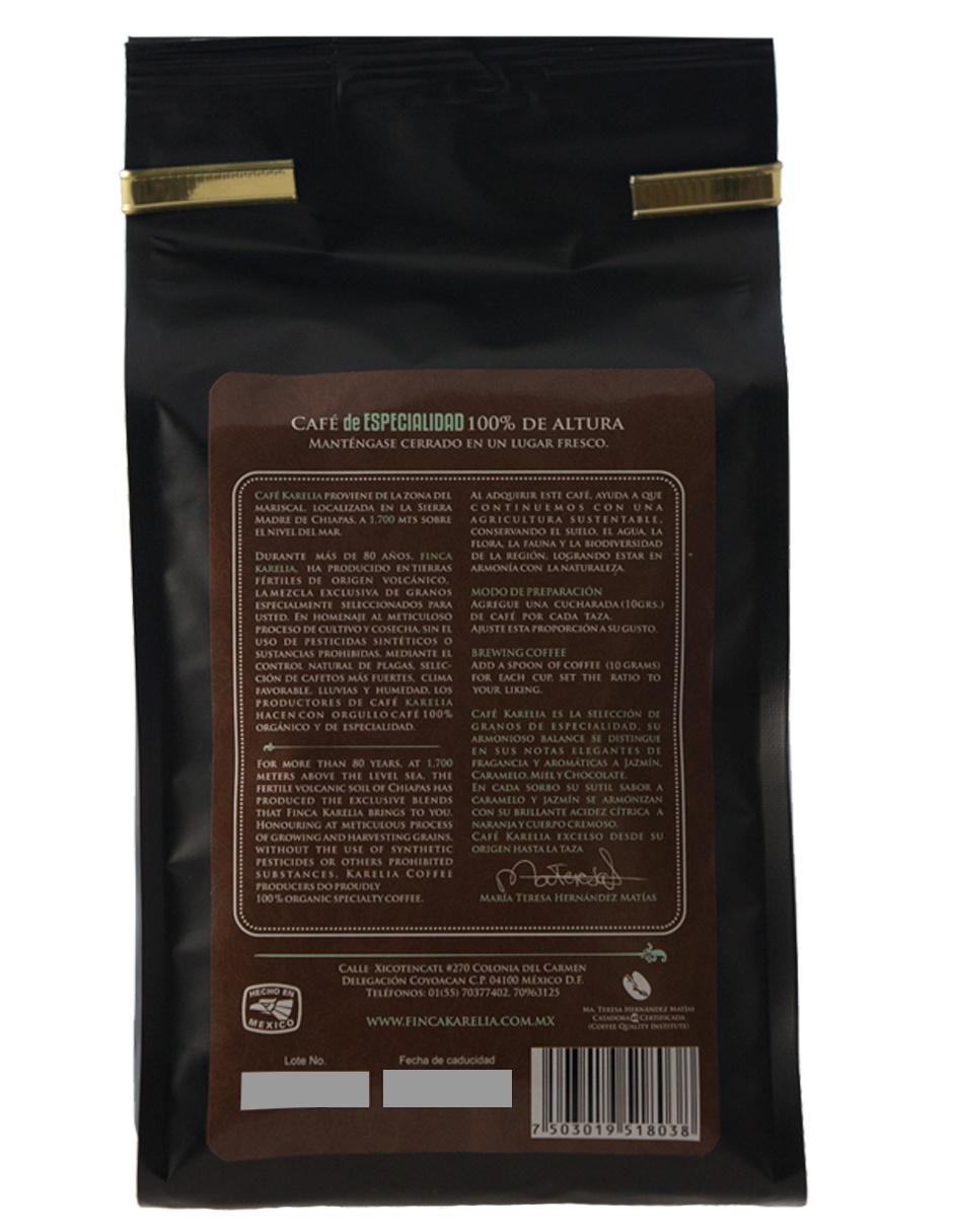 Café de grano sabor tostado de México 500 g 4