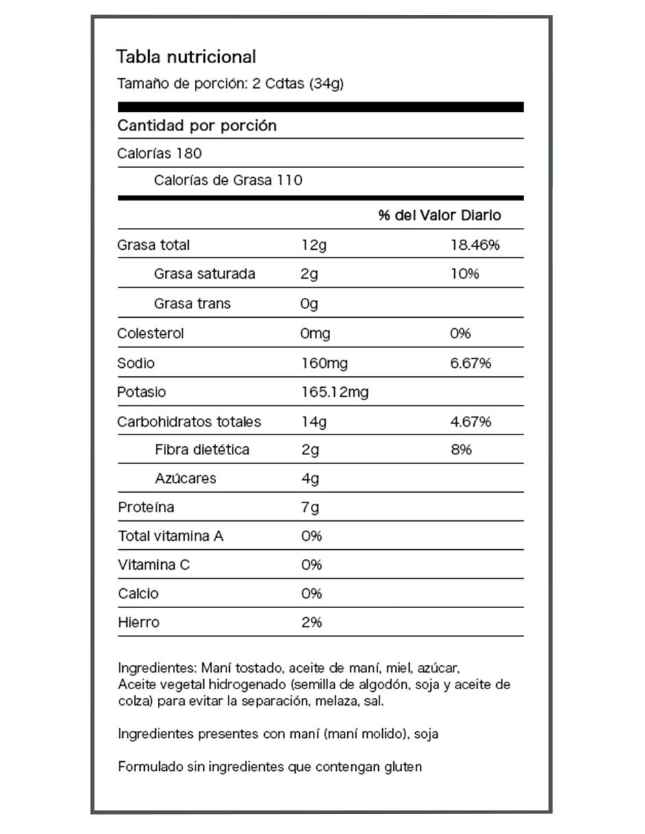 Crema de Cacahuate Super Chunk 462 g 4