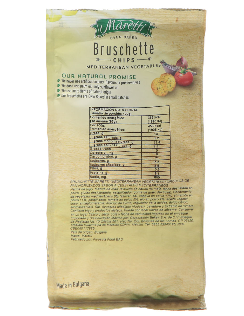 Bruschette chips 85 g 3