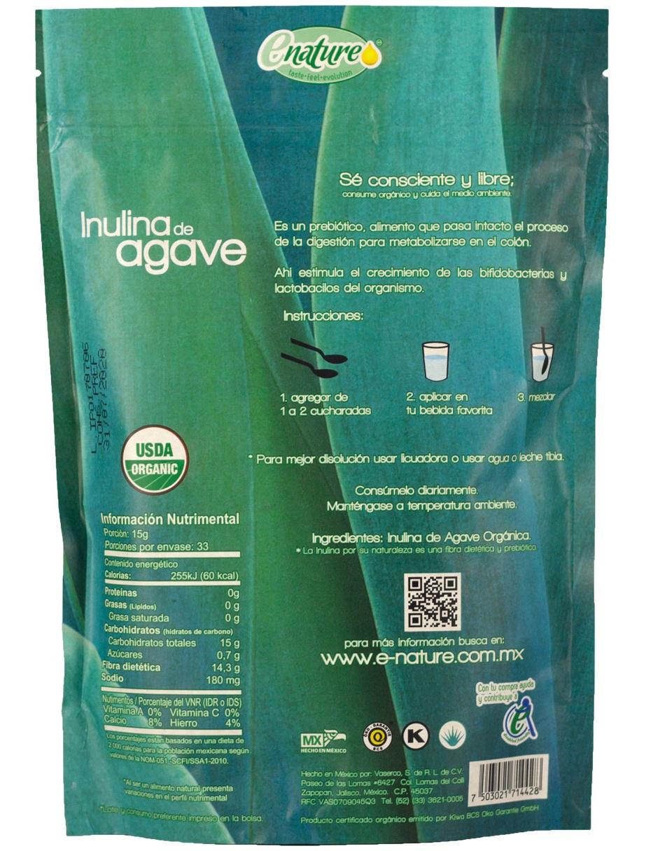 Inulina de agave 500 g 2