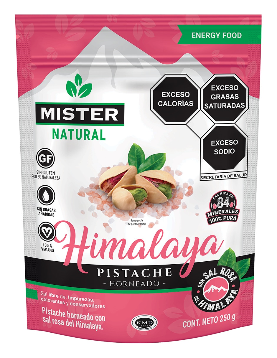 Pistache Horneado con Sal rosa del Himalaya 250 g