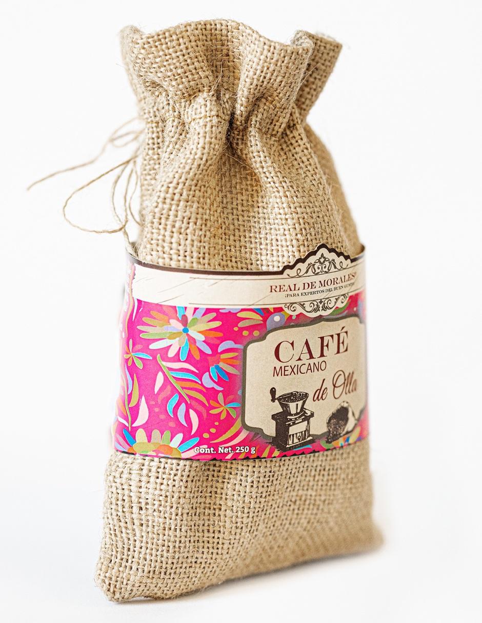 Café molido sabor natural de México De Olla 250 g 2