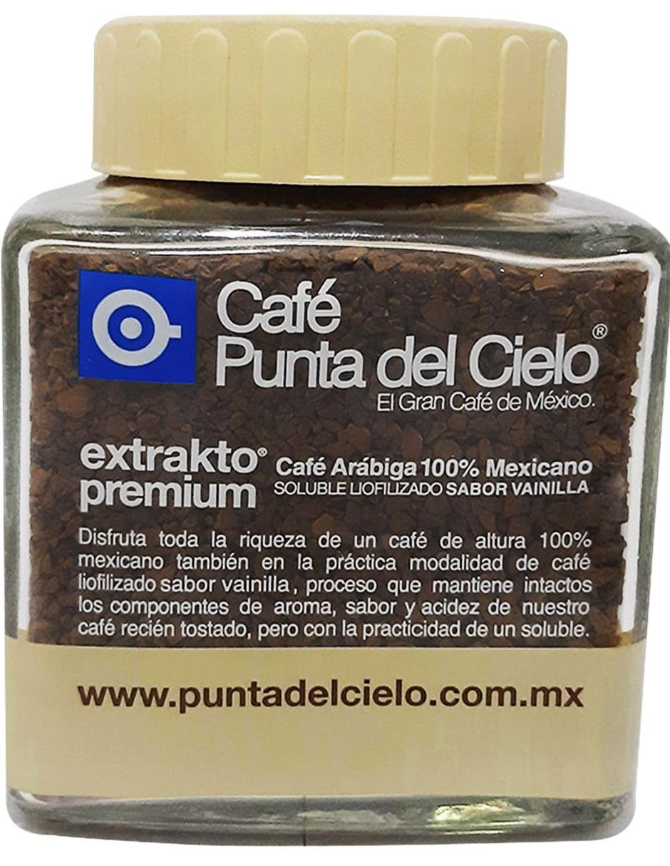 Café liofilizado sabor vainilla de México 110 g 4