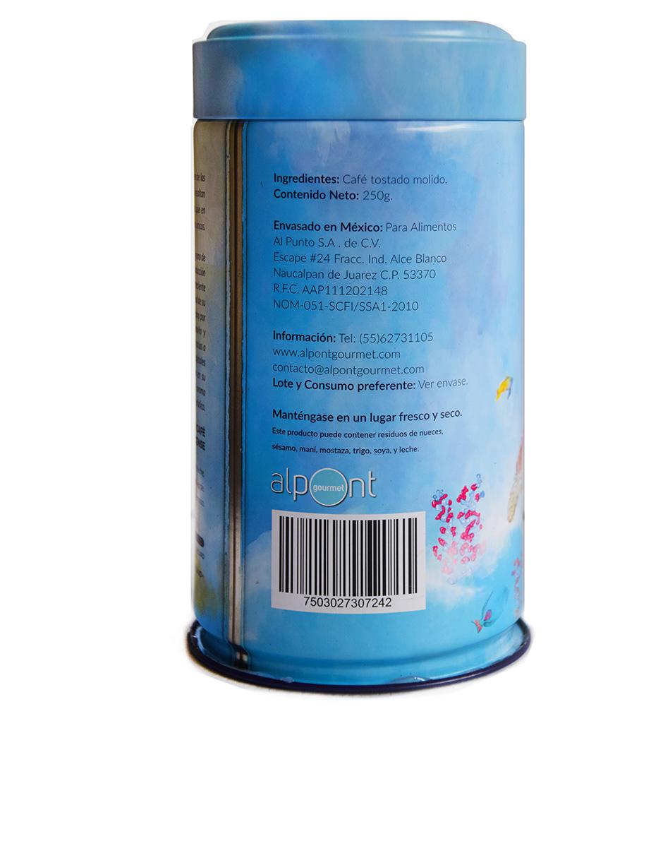 Café americano molido sabor natural de Costa Rica 250 g 2