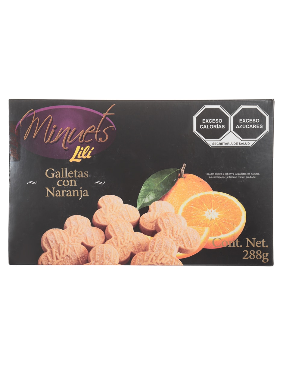 Galletas de naranja Minuets