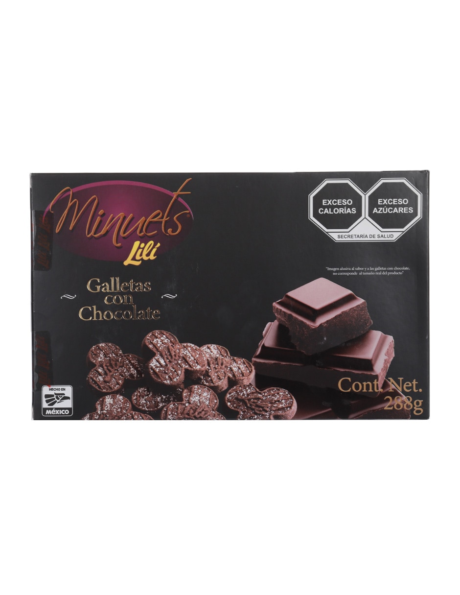 Galletas de chocolate Minuets
