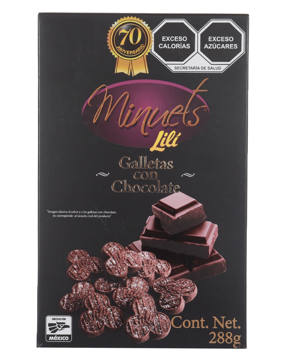 Galletas de chocolate Minuets 3