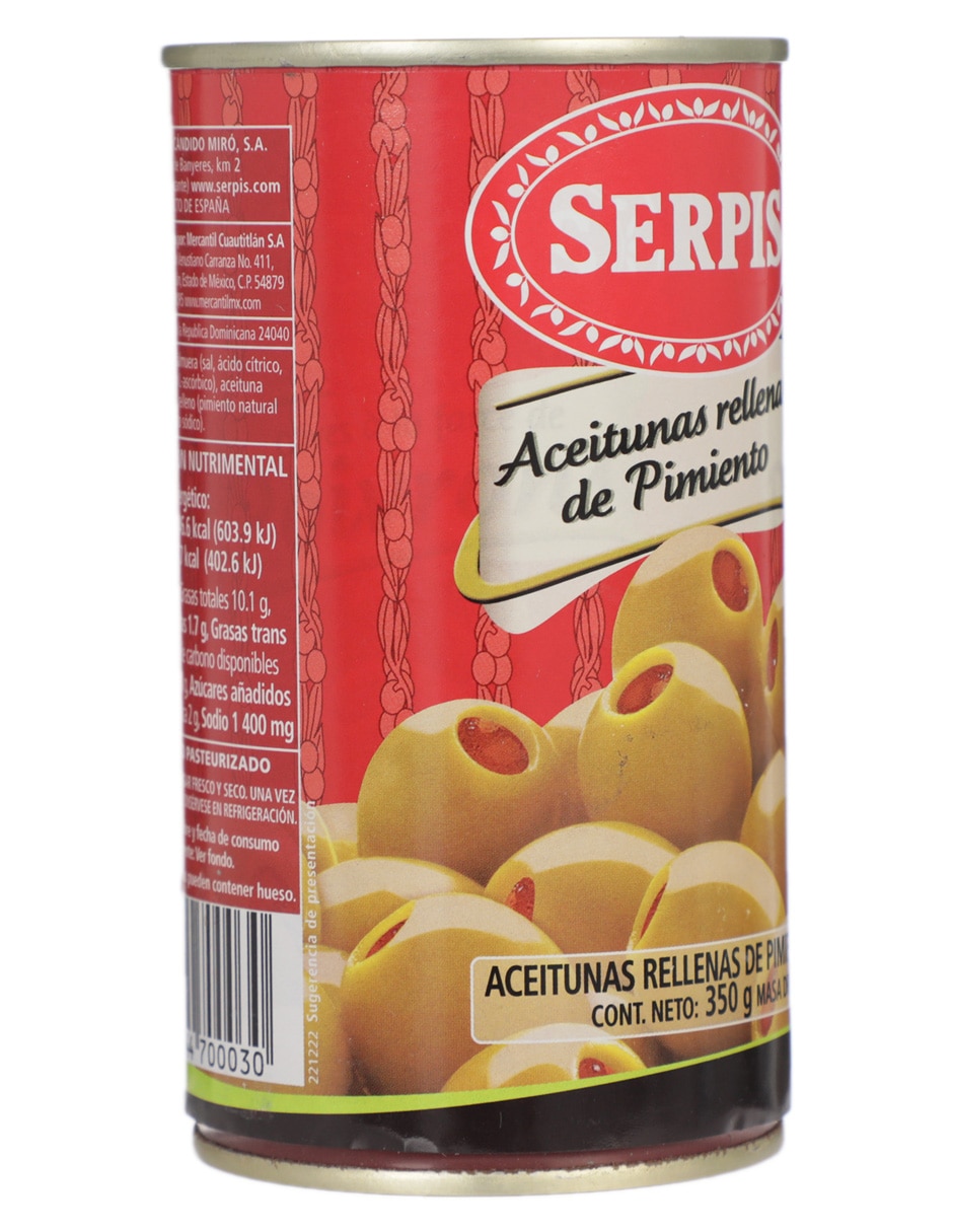 Aceitunas rellenas de pimiento 2