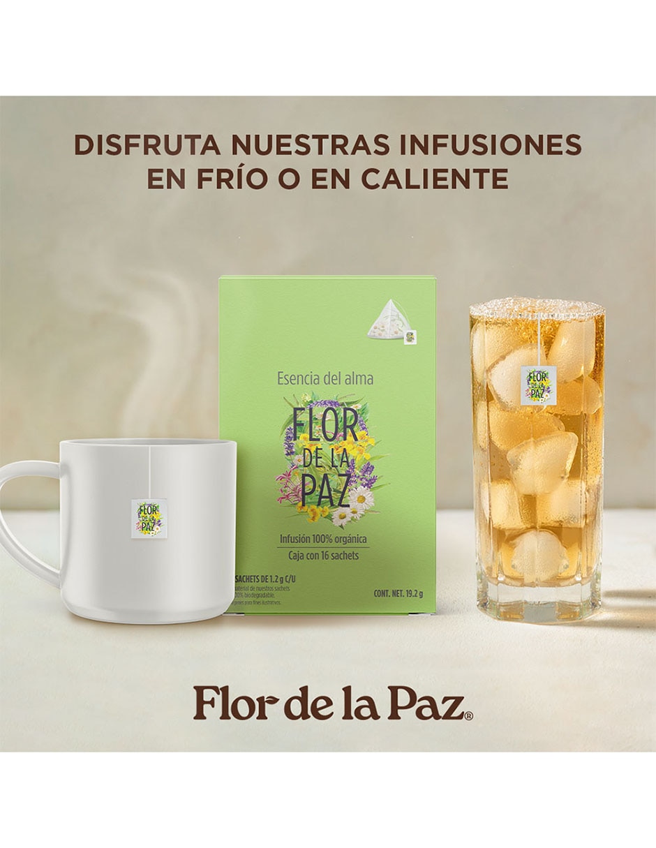 Té manzanilla y menta en sachet Esencia del alma 19.2 g 5