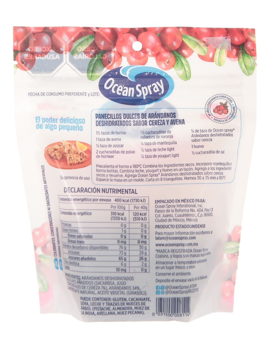 Arándanos deshidratados 130 g 3