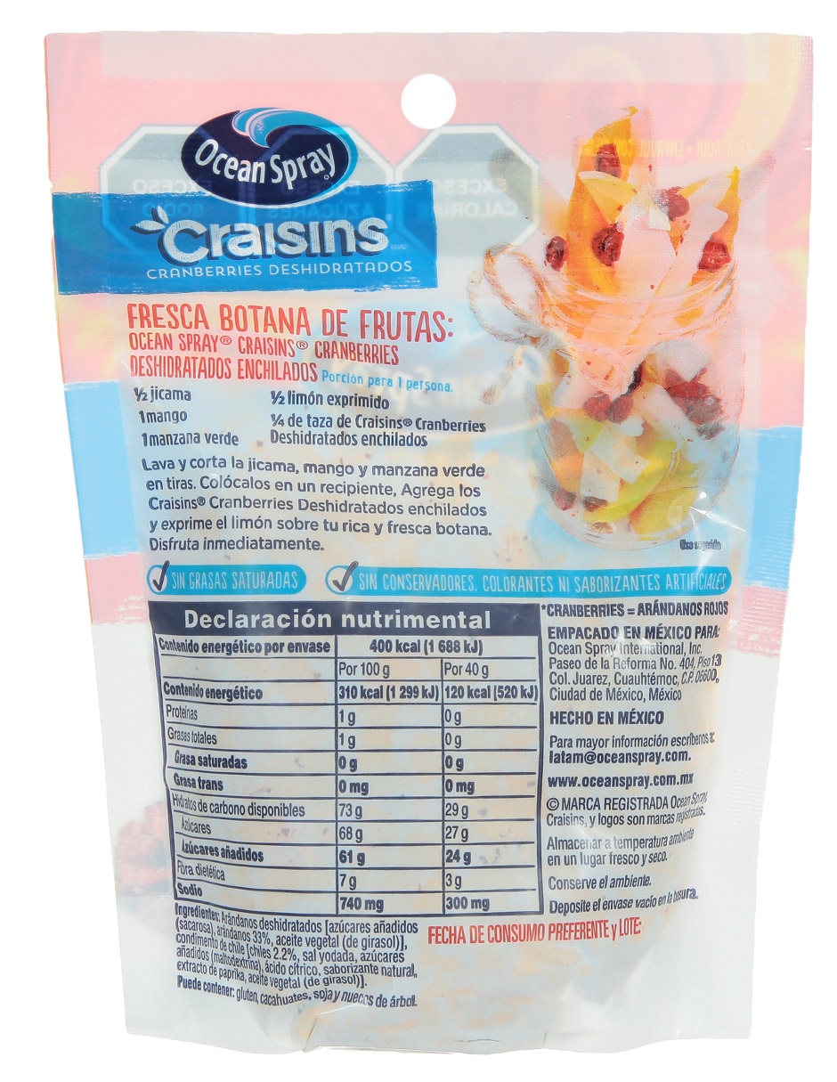 Cranberries deshidratados 130 g 3