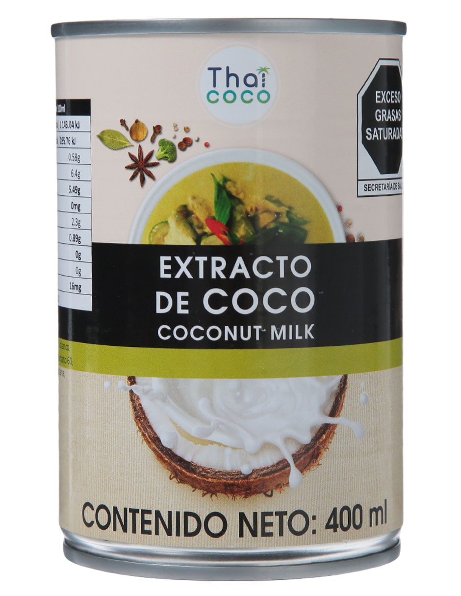 Leche sabor a coco