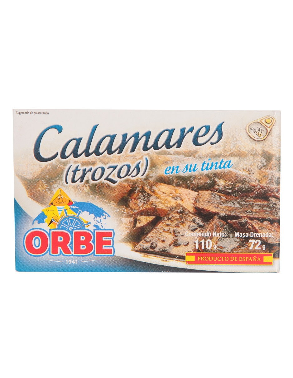 Calamares en su tinta