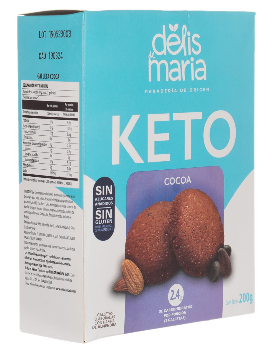 Galletas de cacao Keto 2