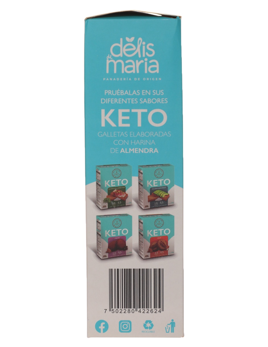 Galletas de vainilla y choco chips Keto 3