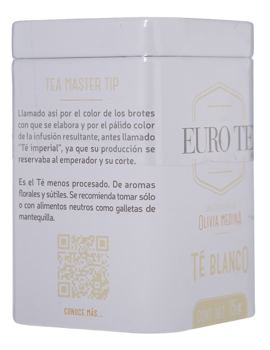 Té blanco en polvo Olivia Medina Blanco Russ 15 g 2