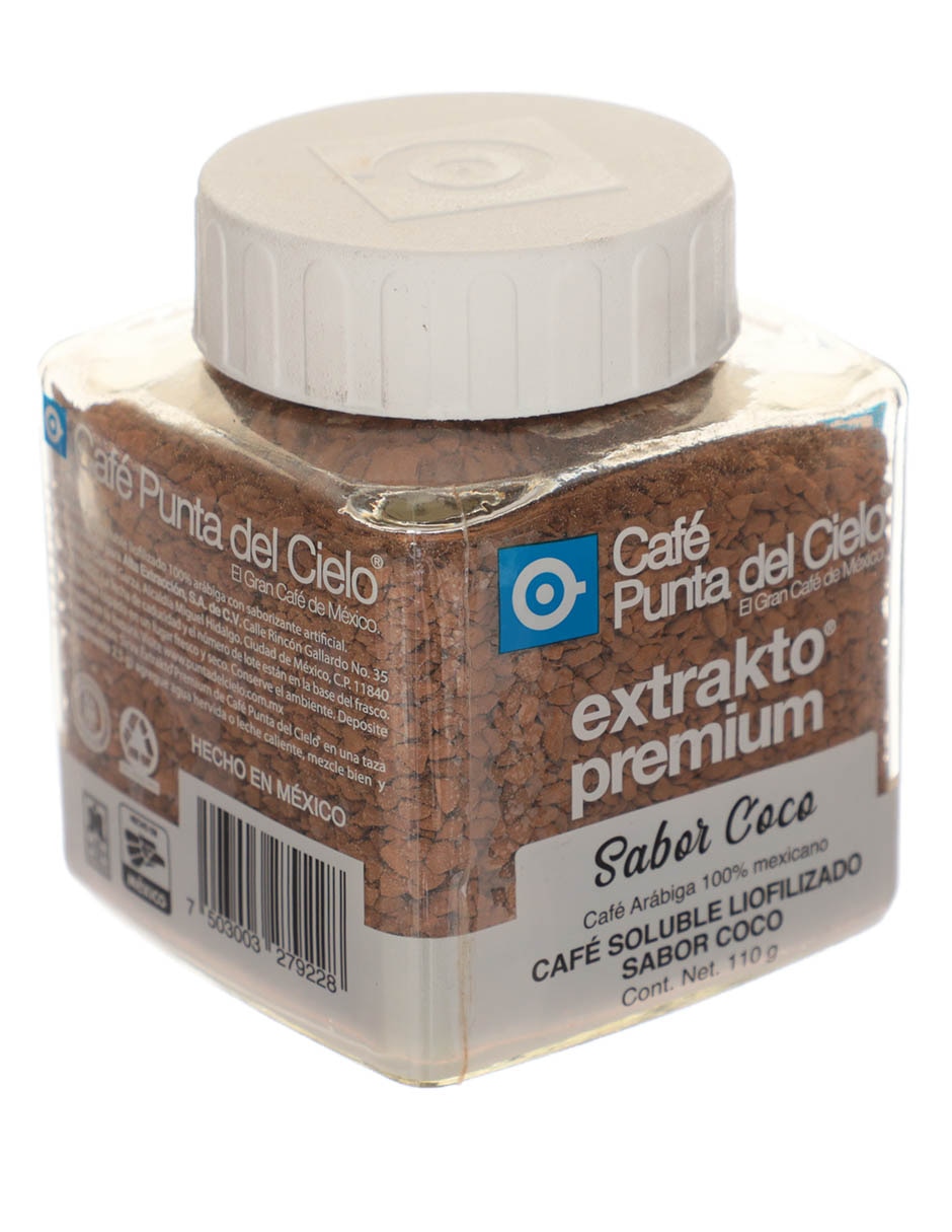 Café soluble sabor coco de México 110 g 2