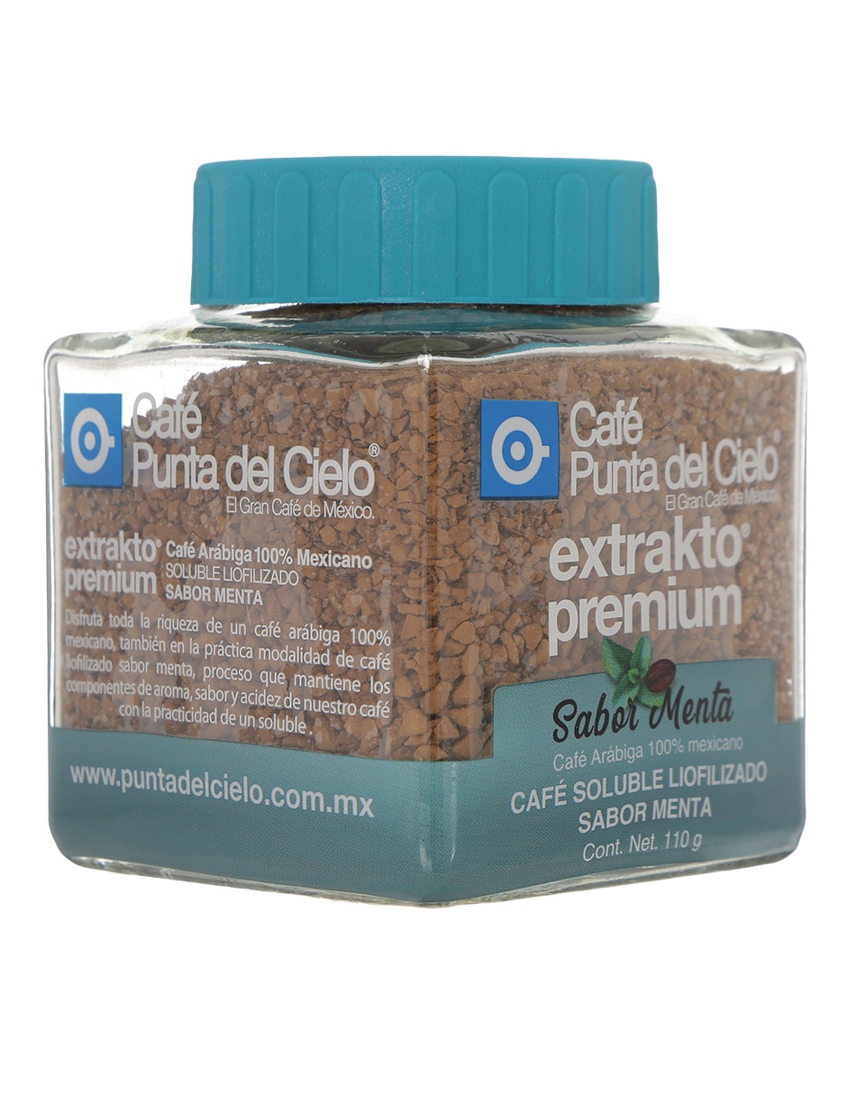 Café soluble sabor menta de México 110 g 2