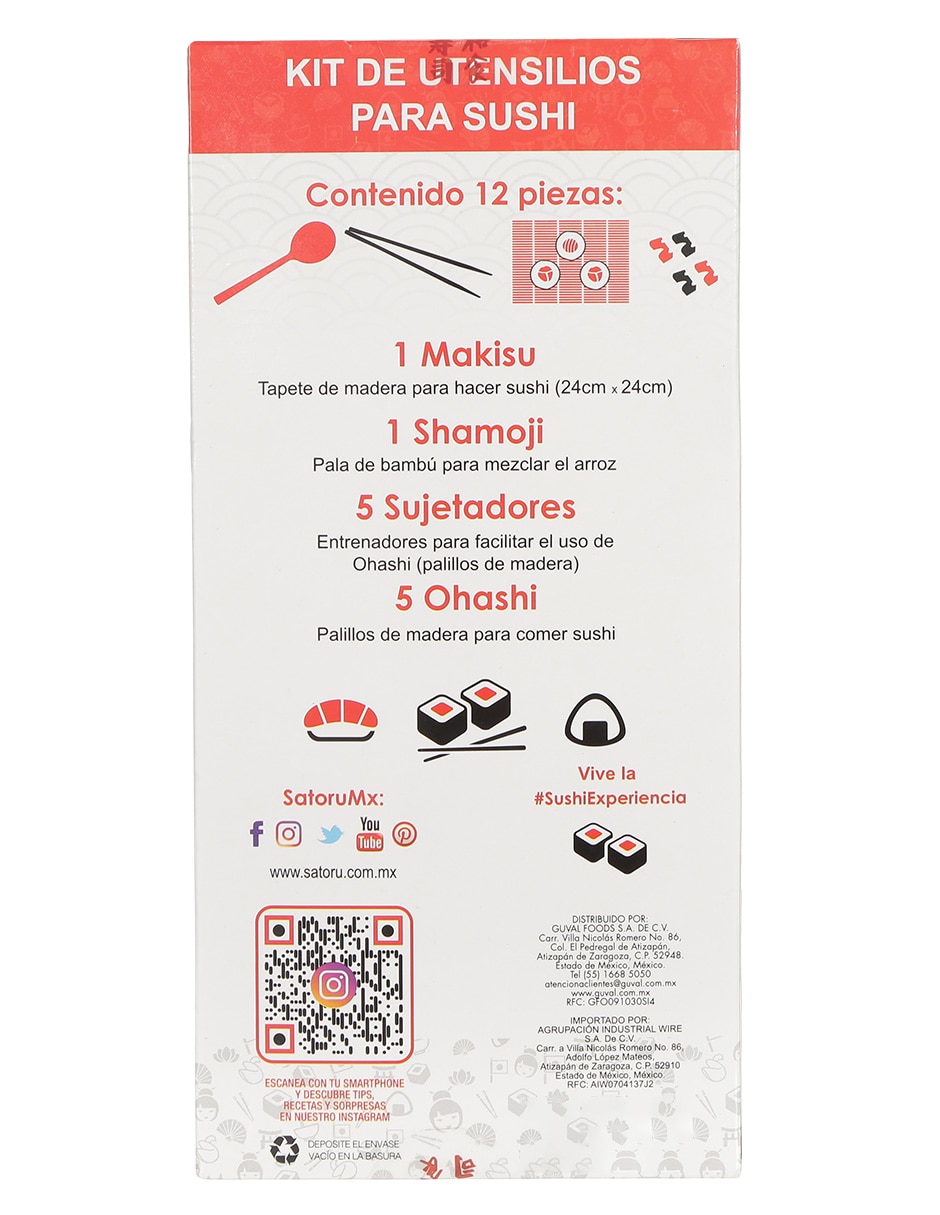 Paquete para hacer sushi 3