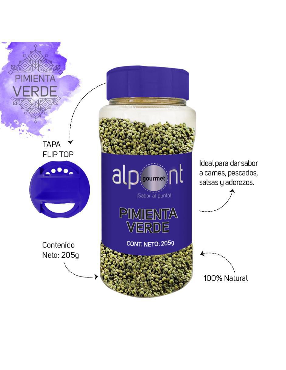 Pimienta verde 205 g 2