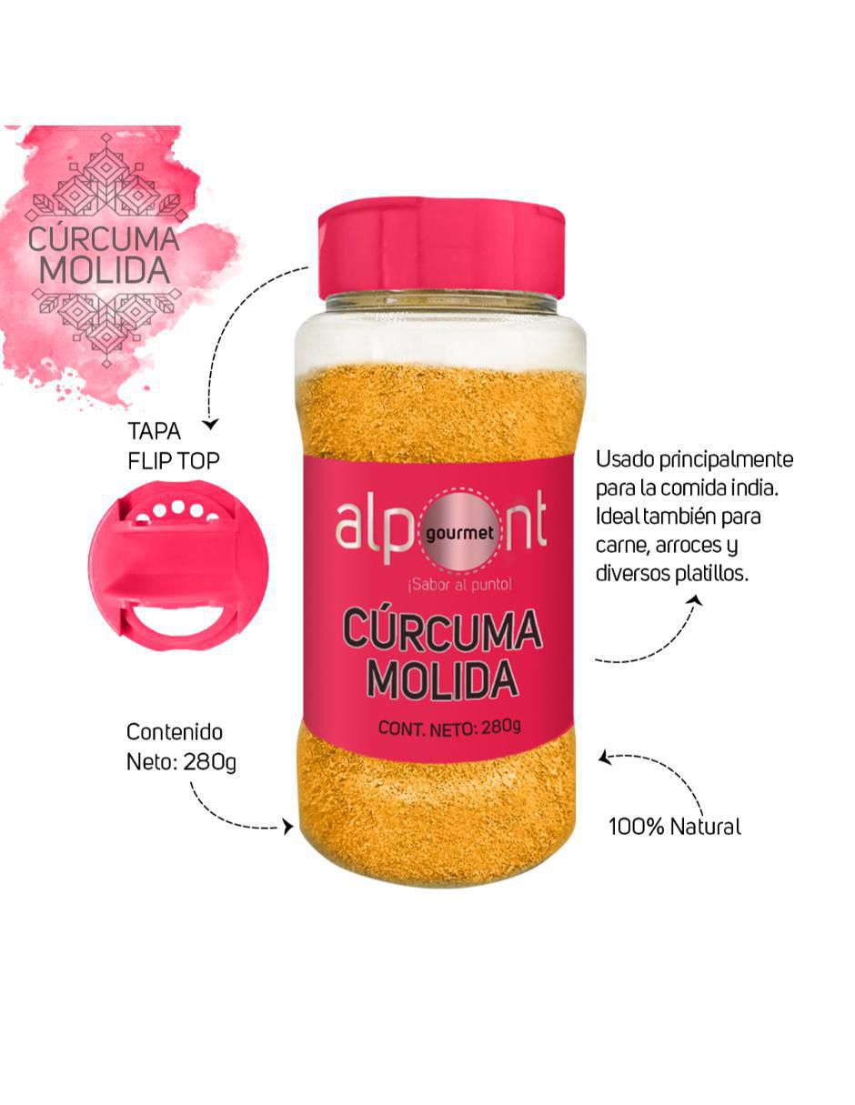 Cúrcuma molida 280 g 6