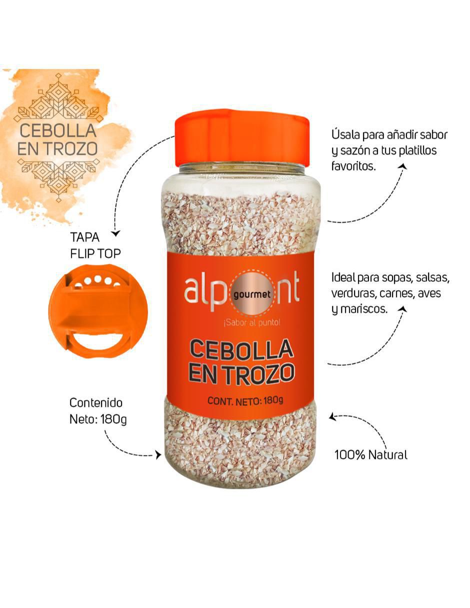 Cebolla en trozo 180 g 6