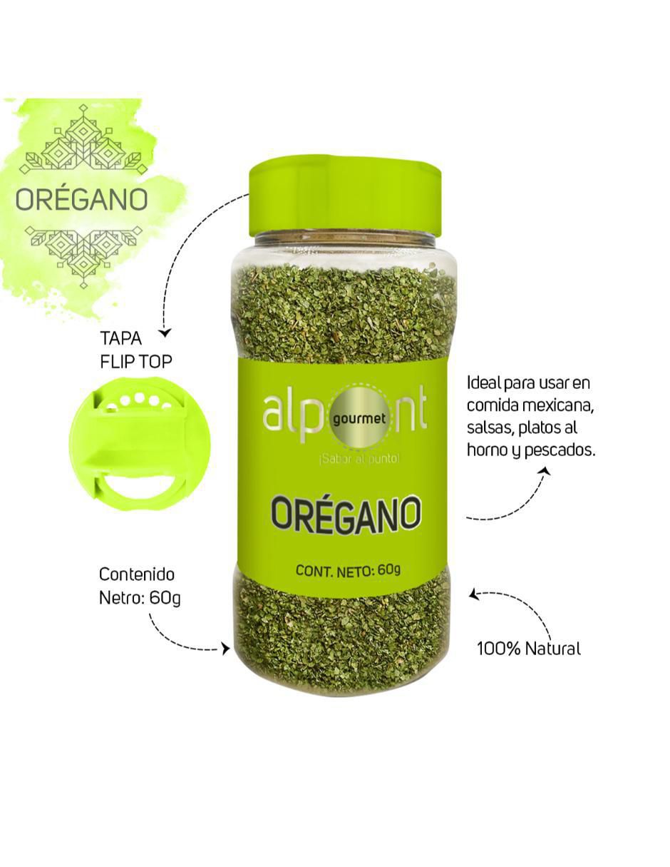 Orégano entero 60 g 6
