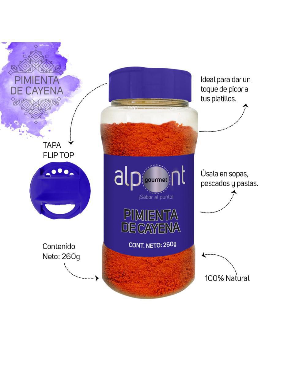 Pimienta cayena 260 g 2