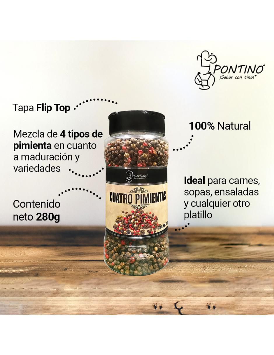 Cuatro pimientas 280 g 6