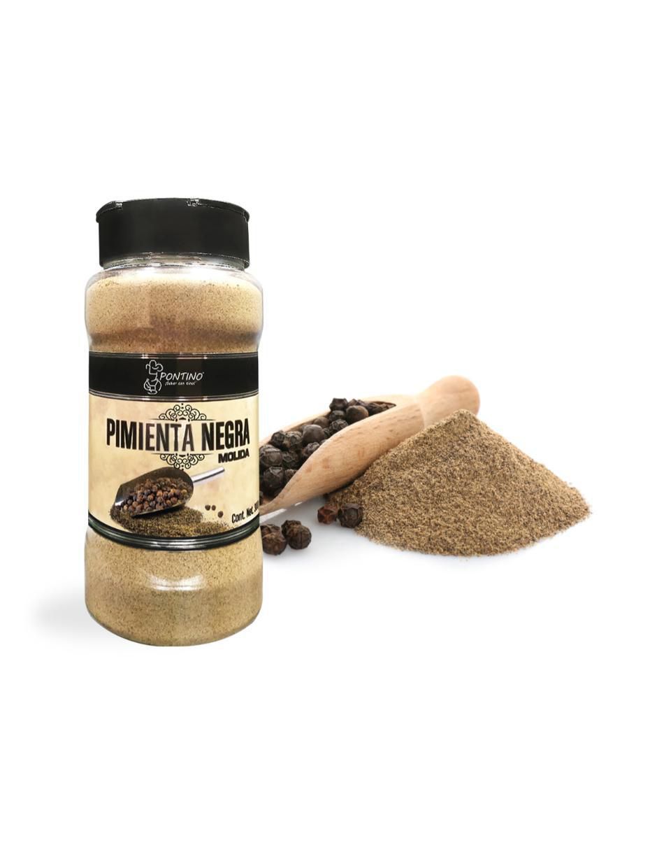 Molinillo Pontino Pimienta Negra Frasco 300g