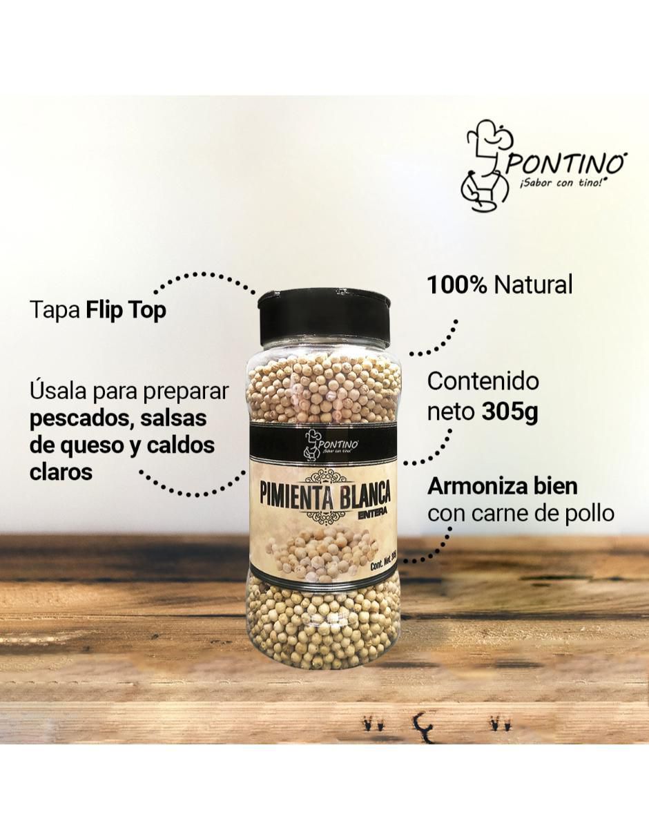 Pimienta blanca 305 g 5