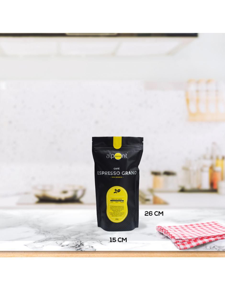 Café espresso de grano sabor tostado de México Gourmet espresso 250 g 4